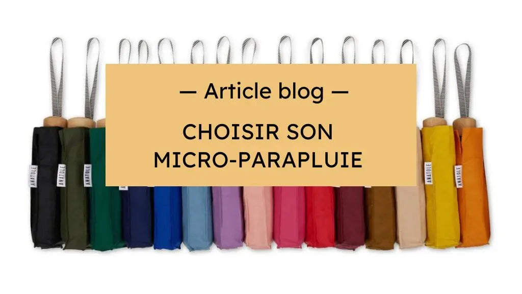 Pourquoi choisir un micro-parapluie ?