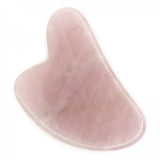 Gua Sha en Pierre Quartz Rose avec housse Hersée Hersée Paris 9