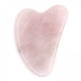 Gua Sha en Pierre Quartz Rose avec housse Hersée Hersée Paris 9