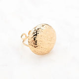 Bague Demetra doré martelé Hersée Hersée Paris 9