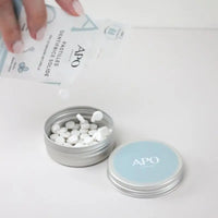 Boîte pour dentifrice solide en aluminium APO Hersée Paris 9