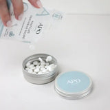 Boîte pour dentifrice solide en aluminium APO Hersée Paris 9