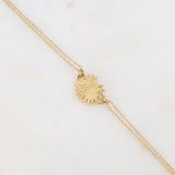 Bracelet  Anankée feuille dorée Hersée Hersée Paris 9