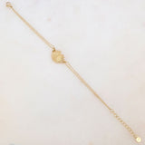 Bracelet  Anankée feuille dorée Hersée Hersée Paris 9
