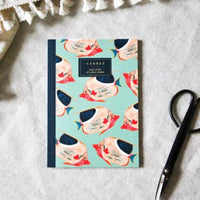Carnet A5 Ligné - Bleu Coquille