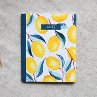 Petit Carnet A6 Les Citrons Bleu Coquille Hersée Paris 9