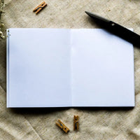 Petit Carnet A6 Les Citrons Bleu Coquille Hersée Paris 9