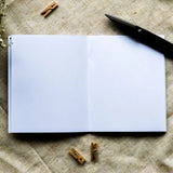 Petit Carnet A6 Les Citrons Bleu Coquille Hersée Paris 9