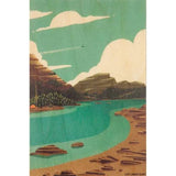 Carte Postale Rivière tortueuse Woodhi Hersée Paris 9