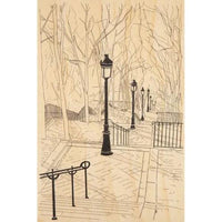 Carte Postale rue Montmartre Paris Woodhi Hersée Paris 9