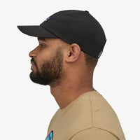 Casquette réglable Patagonia P-6 Label Trad Cap Black - Noir Patagonia Hersée Paris 9