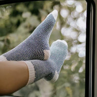 Chaussettes nordiques chaudes hiver coton Oeko-Tex - Polar Star
