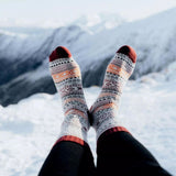 Chaussettes nordiques chaudes hiver coton Oeko-Tex - Polar Star