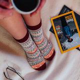 Chaussettes nordiques chaudes hiver coton Oeko-Tex - Polar Star