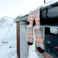 Chaussettes nordiques chaudes hiver coton Oeko-Tex - Polar Star