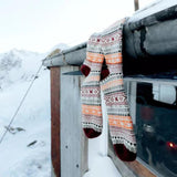 Chaussettes nordiques chaudes hiver coton Oeko-Tex - Polar Star