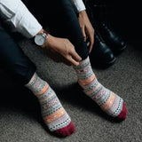 Chaussettes nordiques chaudes hiver coton Oeko-Tex - Polar Star