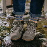 Chaussettes nordiques chaudes hiver coton Oeko-Tex - Polar Star