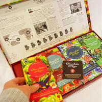 Coffret 4 tablettes Chocolat Noisette Bio - Hersée