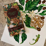 Tablette Chocolat Noir 55% et Café Bio Vegan - Hersée