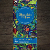 Tablette Chocolat Noir 71% Rich Dark Bio Vegan Chocolate & Love Hersée Paris 9