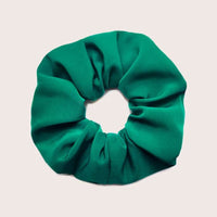 Chouchou en coton upcyclé Vert Prairie Laure Derrey Hersée Paris 9