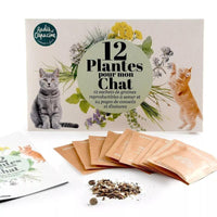 Coffret 12 sachets graines Plantes pour mon Chat Radis et Capucine Hersée Paris 9