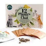 Coffret 12 sachets graines Plantes pour mon Chat Radis et Capucine Hersée Paris 9