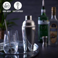 Coffret Cocktail Complet Mélangeur shaker en inox 10 pièces Oak & Steel Hersée Paris 9