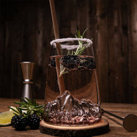 Coffret Verre design Topographic : Mont Blanc - Alaskan Maker Alaskan Maker Hersée Paris 9