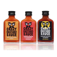 Coffret Trio de Sauces piquantes Crazy Bastard Crazy Bastard Hersée Paris 9