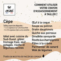 Crayon à assaisonner aux Cèpes OCNI Hersée Paris 9