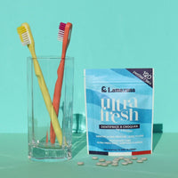 Dentifrice à croquer Bio - Menthe et fluor - Ultra fresh - 120 pastilles - Lamazuna Lamazuna Hersée Paris 9