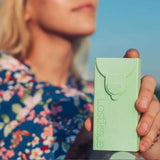 Mouchoirs réutilisables Lasttissue étui vert - Hersée