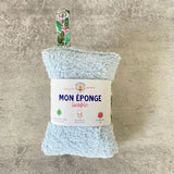 Eponge lavable réutilisable cuisine bleue - Hersée