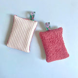 Eponge lavable réutilisable cuisine rouge corail Anotherway Anotherway Hersée Paris 9