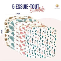 Lot de 5 Essuie-tout - Hersée