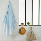 Fouta Serviette de Plage Nid d'Abeille coton recyclé 100x200cm - By Foutas By Foutas Hersée Paris 9