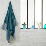 Fouta Serviette de Plage Nid d'Abeille coton recyclé 100x200cm - By Foutas By Foutas Hersée Paris 9