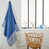 Fouta Serviette de Plage Nid d'Abeille coton recyclé 100x200cm - By Foutas By Foutas Hersée Paris 9