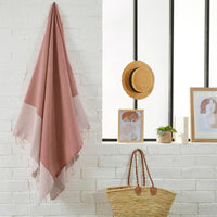 Fouta Serviette de Plage Nid d'Abeille coton recyclé 100x200cm - By Foutas By Foutas Hersée Paris 9