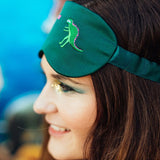 Masque de nuit brodé en satin Jurassic Love Lundi au Soleil Lundi au soleil Hersée Paris 9