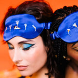 Masque de nuit brodé en satin Reine d'Egypte Lundi au soleil Hersée Paris 9