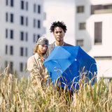 Micro Parapluie Solide Anatole Bleu Marguerite - Hersée