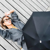 Micro Parapluie Solide Anatole Noir Jane - Hersée