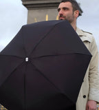 Micro Parapluie Solide Anatole Noir Jane - Hersée