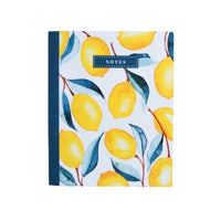 Petit Carnet A6 Les Citrons - Bleu Coquille Bleu Coquille Hersée Paris 9