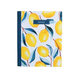 Petit Carnet A6 Les Citrons - Bleu Coquille Bleu Coquille Hersée Paris 9