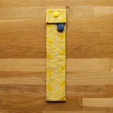 Pochette à brosse à dents adulte (4,5 x 20,5cm) Curry Jaune - Hersée