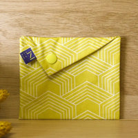 Pochette à savon et / ou shampoing (10 x 12 cm) Curry Jaune - Hersée